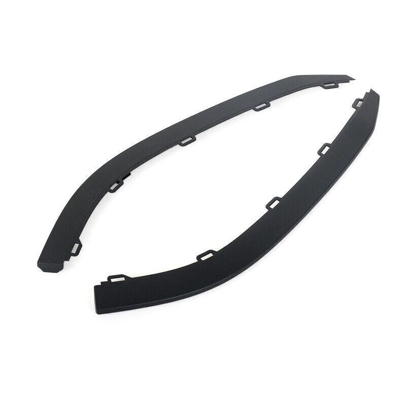 LH&RH For VW Golf MK7 GTI 2015- 2017 Front Bumper Lip Lower Spoiler Valance Trim