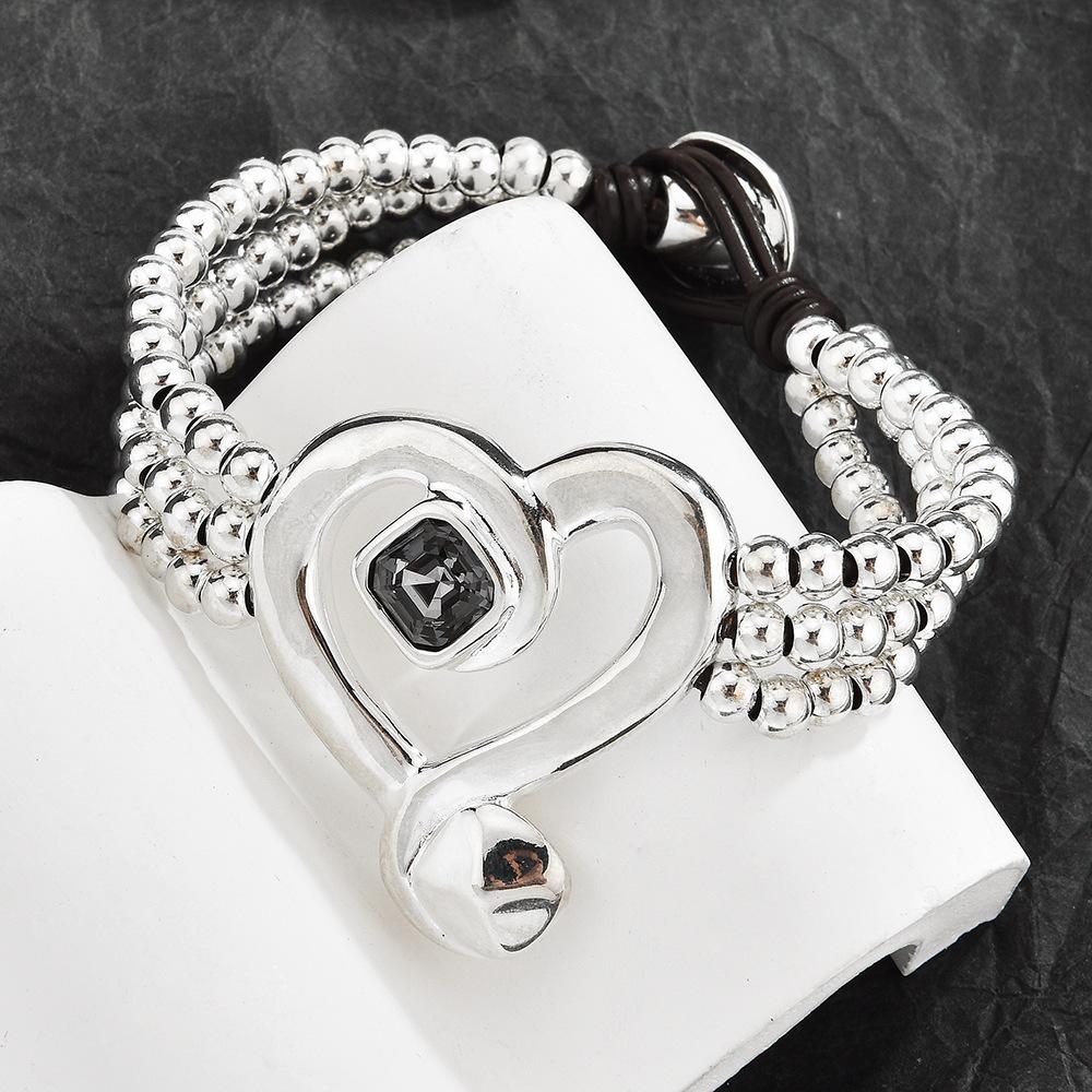 New Design Love Bracelet, Versatile Daily Commuting Accessory for Women One  Size(18CM~21CM)