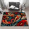 Art A Tattoo Floor Mat Eco Flannel Doormat Non Slip Odorless Indoor Floor Rug Soft Short Plush Home Mat
