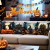Halloween Theme Pillowcase Bedroom Sofa Cushion Cover 100% Polyester Living Room Cushion Pillowcase Home Decor