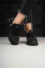 Unisex Casual Leather Platform Sneakers - 2025 Autumn Thick Sole