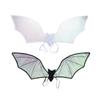 Fledermausflügel Halloween Fledermaus Kostümzubehör Halloween Fledermaus Verkleidung Flügel Kostüm für Mädchen Frauen Kind Geburtstag Cosplay