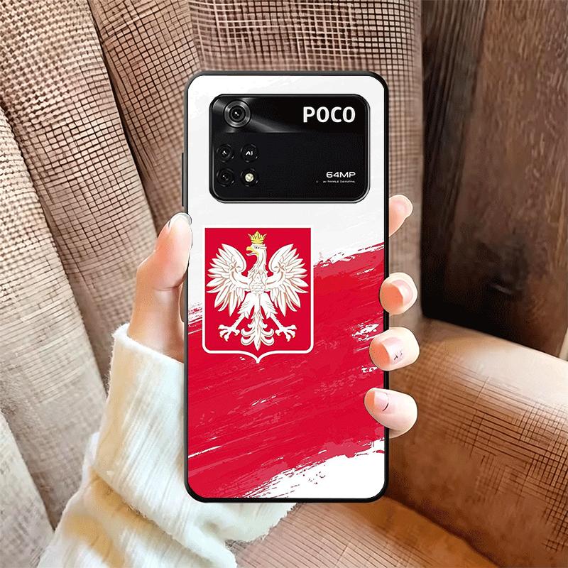Poland Flag White Red Soft Phone Case for Xiaomi Poco X5 X6 X7 X8 Pro Max X3 F7 F8 Ultra M8 M7 M6 M5 Redmi 15 15C 14C 13C 12C X4