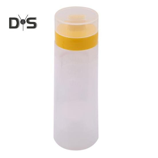 300 ml trvanlivá láhev na omáčku Potravinářské praktické 4 otvory Dávkovač na salátovou zálivku