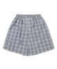 AJOBYAJO Check Shorts [Grey]