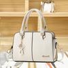 Women’s Spliced Color Block Minimalist Top Handle Bag, Fashion All-Match Shoulder Crossbody Purse