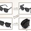 Foldable Women's Sunglasses - Fashionable Sun Protection for Influencers