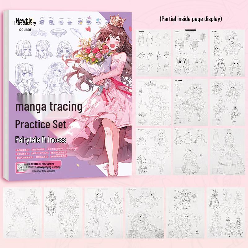 Sailor Moon Retro Cartoon Tracing & Drawing Book
