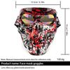 Glasses Water Turning Ghost Head Goggles Mask Motorcycle Riding Mask Windproof Warm Outdoor Protection