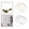 12 inch Floral Hoop Rings for DIY Macrame Wall Hanging Crafts