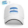 Unisex Sandwich Nicaragua Flagge Nicaraguaner Baseballkappe Männer Frauen Hip Hop Kappen Snapback Golfhut Angeln