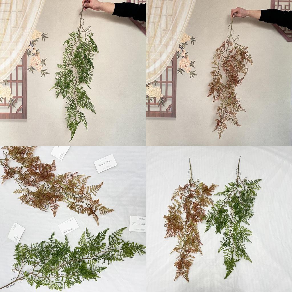 Artificial Green Plant With Fern Leaves For Wedding Decor And Home Styling