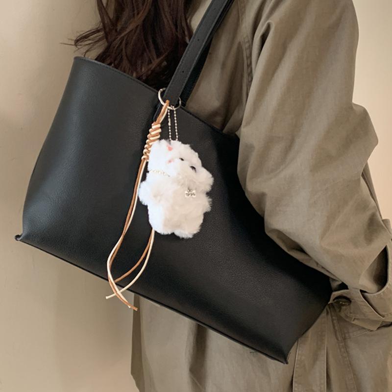 Retro-Rucksack mit großem Fassungsvermögen für den Weg zur Arbeit, Einzelschultertasche für Studenten, Tragetasche