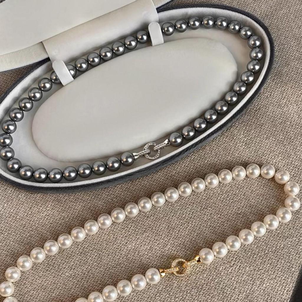 New Elegant Multi-layer Pearl Sweater Chain Necklace - Light Luxury Pendant for Women
