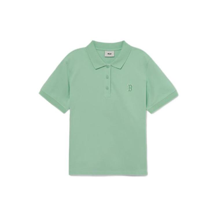 New MLB Boston Red Sox Polo Shirts Women's Green 3FPQB0433-43GNL
