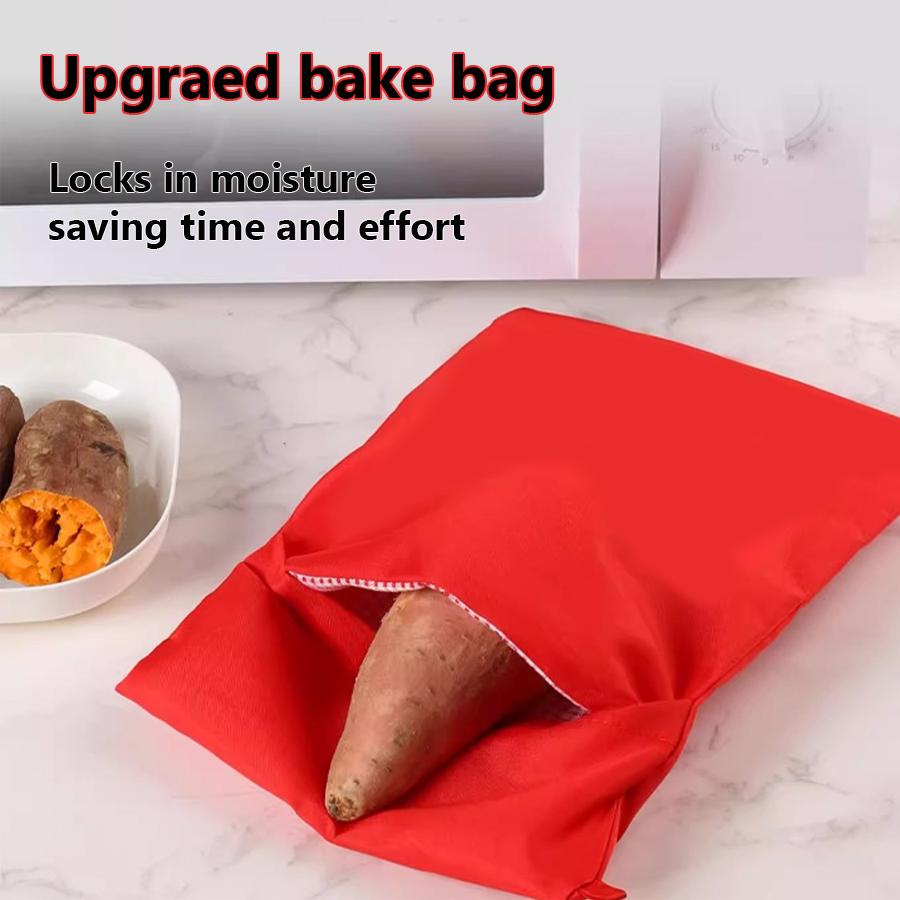 Sacchetti di patate al forno a microonde Sacco da cucina per patate Utensile da cucina lavabile