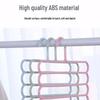 Five-Layer Anti-Slip Multi-Functional Clothes and Pants Hanger for Dormitory Wardrobe