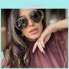 Euro Double Beam Frog Sunglasses For Men And Women Uv400 Antiglare Pilot Outdoor Driving Fashion