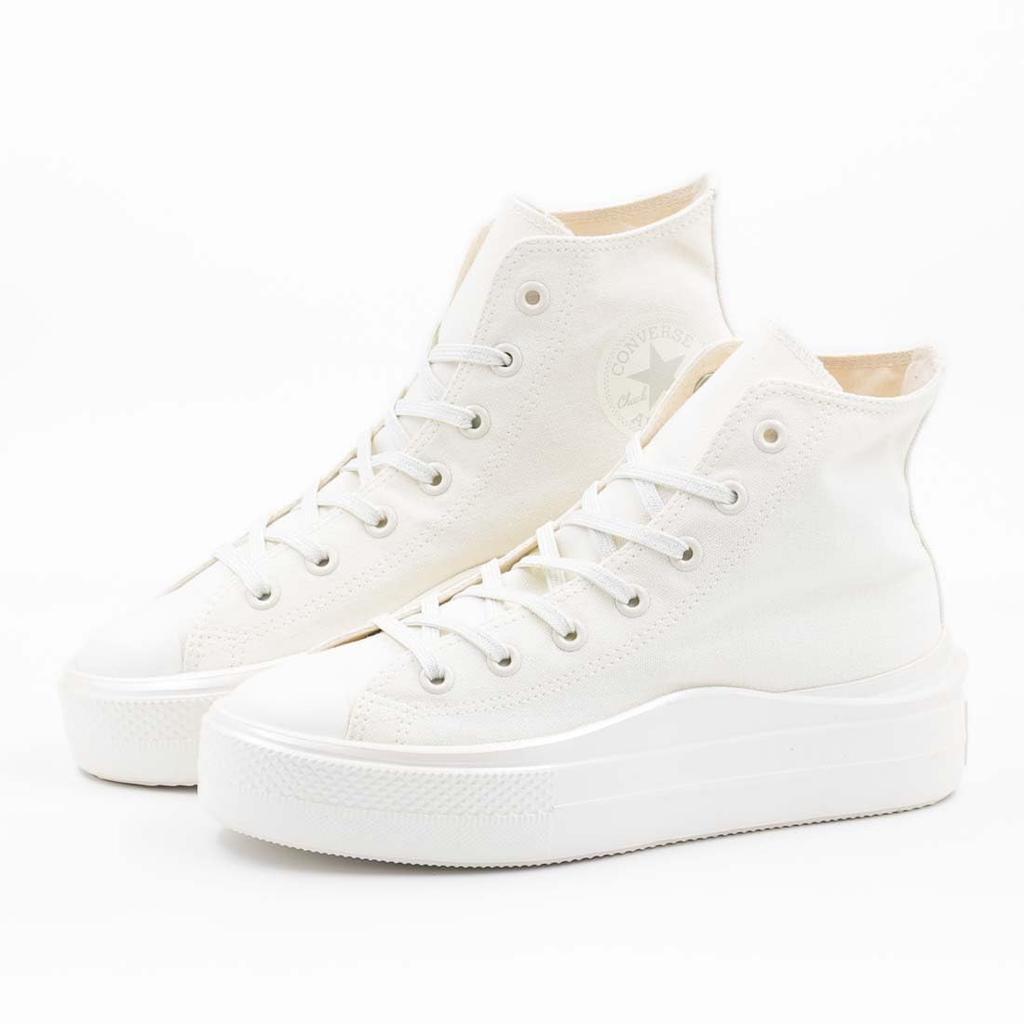 CONVERSE ALL STAR LIGHT PLTS II HOLOSOLE HI Lightweight Platform White/Pearl 26.0cm