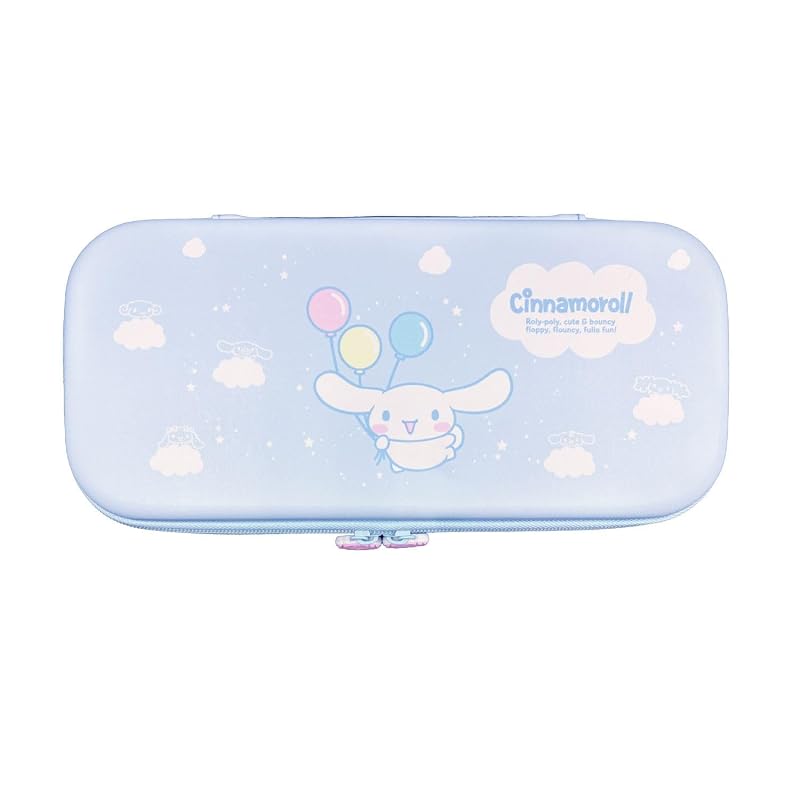Allone EVA Color Case for Gaming - Sanrio Characters 2 - Cinnamoroll - 14.5 X 4 X 30cm - Compatible with Switch 2 - Convenient To Carry - Protects