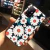 Pour coque LG G6 / G7 / G8 Housse arrière en silicone à relief de fleur 3D Pour coques LG G8 Thinq LGG6 LGG7 LGG8 Douces Mignonnes Dessin animé