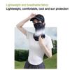 UV Protection Ice Silk Face Mask Breathable Sunscreen Face Veil Fashion Ice Silk Sleeve  Outdoor