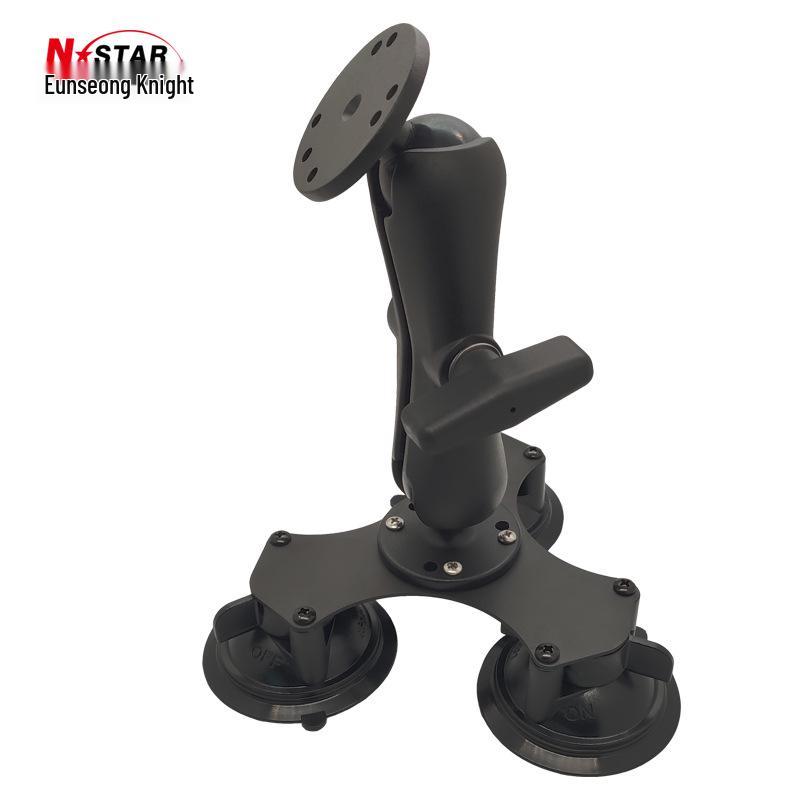 3U Film & TV Equipment Bracket: Tablet Stand with 1.5-inch Ball Head Vacuum Suction Cup.