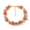 Simple, fresh and fashionable, versatile geometric resin beaded multi-color casual necklace, which can be worn in multiple layers for daily women