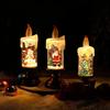 Cross-Border Christmas Candle Night Lights and Photo Prop Decorations