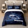 Custom Bedding Set Sheffield Wednesday FC Pattern, Print Name Text 1 Duvet Cover Plus 2 Pillowcases Home Textile