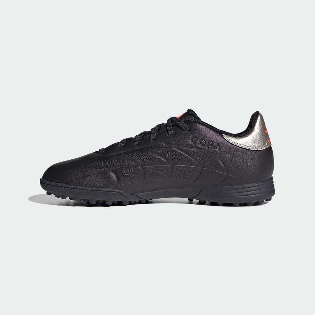 adidas Copa Pure 2 League TF Kids IG8734 Kids' Performance Sports Shoes Aurora Black / Platinum Metallic / Turbo
