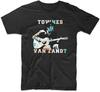 Kurzarm 1970er Jahre Townes Van Zandt Gitarre T-Shirt Top