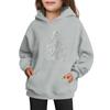 Sweatshirts For Teen Girls Hoodies Long Sleeve Drawstring Pullover Cute Printed Oversized Hoodie Christmas