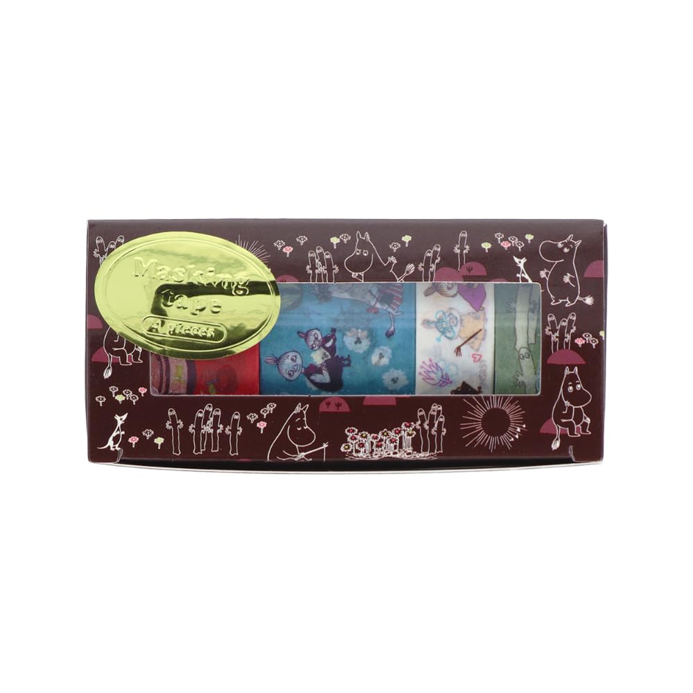 Stationery Moomin Masking Tape Pack 2024 Friends A S8543909 Sun-Star Autumn/Winter
