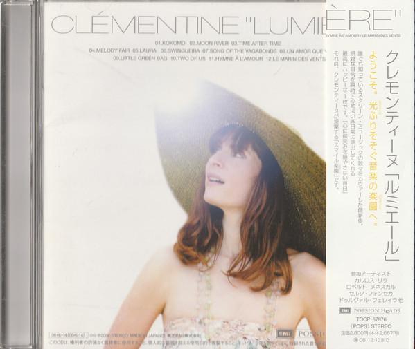 

CD CLMENTINE - Lumiere TOCP67976PROMO EMI 2006 Japan ObiJazz Used