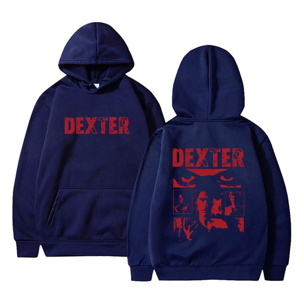 TV Series Dexter Morgan Graphic Hoodie Men's Women's Clothing Casual Oversized Streetwear Male Fashion Gothic Pullover Hoodies