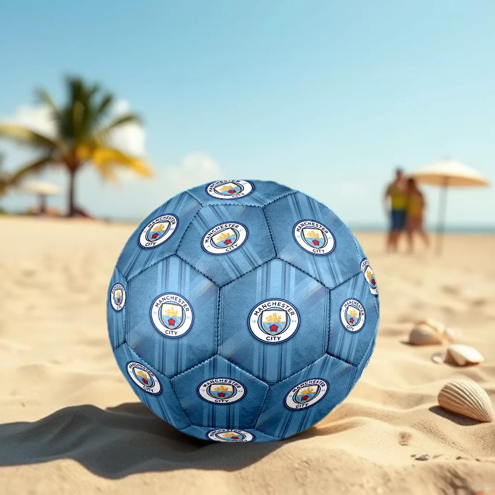 Manchester City Size 5 Football High Elastic Soccer Ball For Outdoor Competition Daily Training Play
