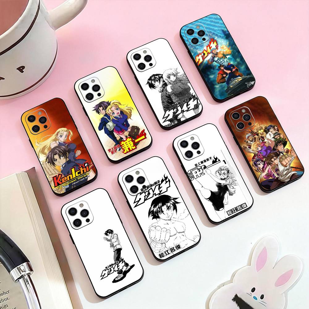 K-Kenichi The Mightiest Disciple Phone Case Silicone Soft For IPhone 17,16,15,14,13,12,11,XS,Plus Pro Max
