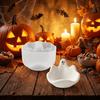 Halloween Theme Ghost Storage Bowl Mold Non-Stick Drip Glue Mold Candy Bowl Mold  DIY Handmade Use