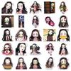 50pcs Kamado Nezuko Stickers Demon Slayer Blade Cartoon Graffiti Stickers DIY Phone Laptop Notebook Suitcase Waterproof Stickers