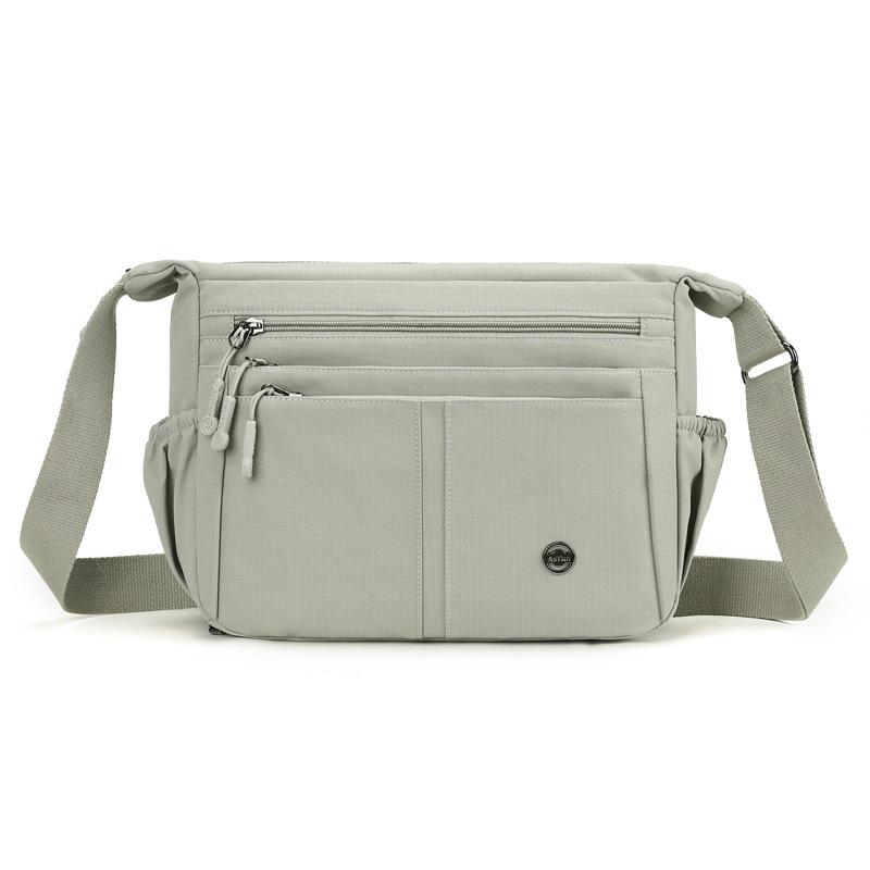 

Женская многосекционная сумка через плечо, сумка-кроссбоди, легкая нейлоновая сумка для мамы верблюд