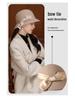 Women's Retro Black Wool Bucket Hat - Autumn/Winter Trendy Japanese Fashion.