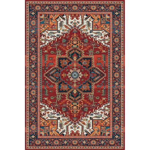 American Retro Living Room Decoration Carpet Minimalist Bedside Rugs for Bedroom Large Area Non-Slip Mat Washable Lounge Rug
