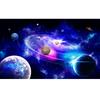 3d Galaxy Wall Mural Stars Moon Mural Removable Night Sky Wallpaper For Bedroom Living Room Wall Paper