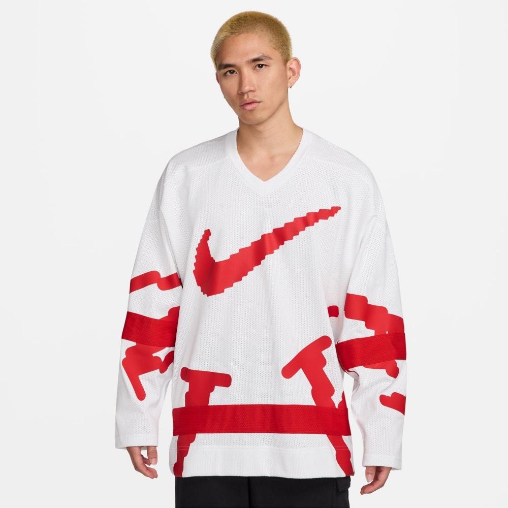 

Nike M Клубна хокейна форма Hv1138 100wht Unvred S
