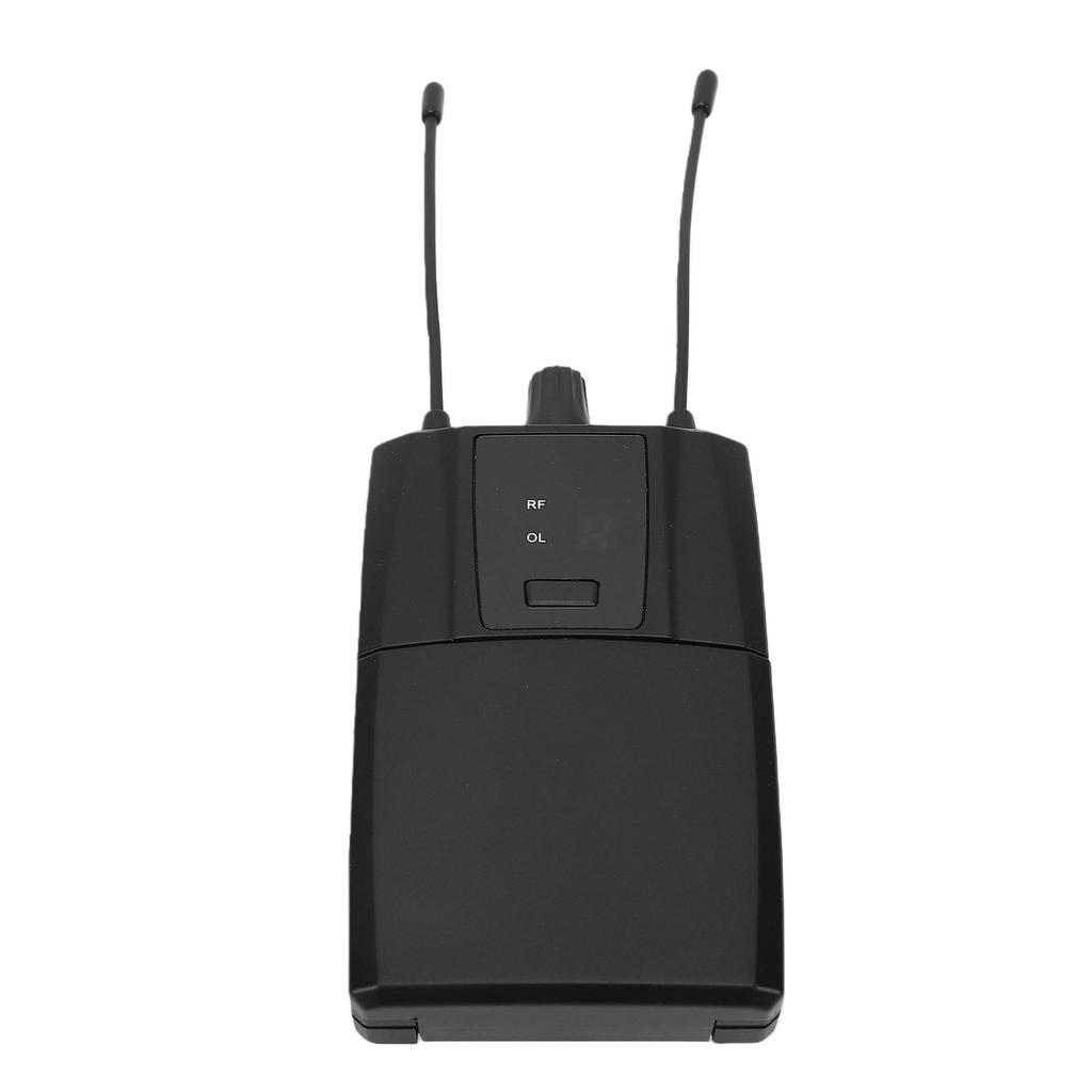 Wireless Ear Monitor Receiver 660 690MHz Wireless Receiver for Ear Monitoring System 3.5mm Stereo Output