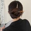 18CM Acetic Acid Hair Stick Chinese Style Hair Fork Willow Leaves Shape Hairpin  Daily