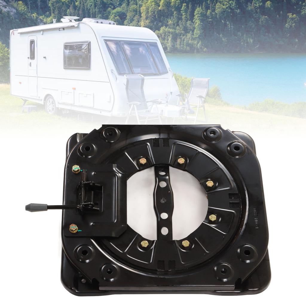 Heavy Duty Seat Swivel Base Steel Plate 360 Degree Rotatable 130kg Load for RV Camper Boat Bus