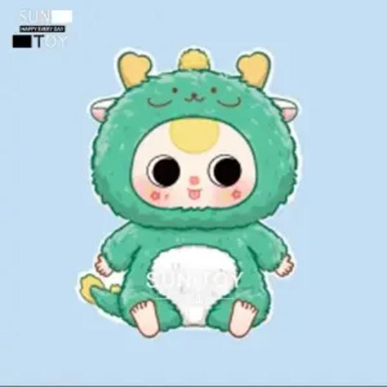 

Кукла Три Малыша Мистери Бокс Серия Зодиак Модная Игрушка Украшение Креативная Милая Кукла Угадай Слепой Бокс Подарок на День Рождения Рождество для Девочки разноцветный