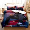 Red Sexy Red Lips Duvet Cover and Pillowcase Set ,kiss Love Letter Twin Size Quilt Cover for Women Girl Teen ,Bedspread Cover